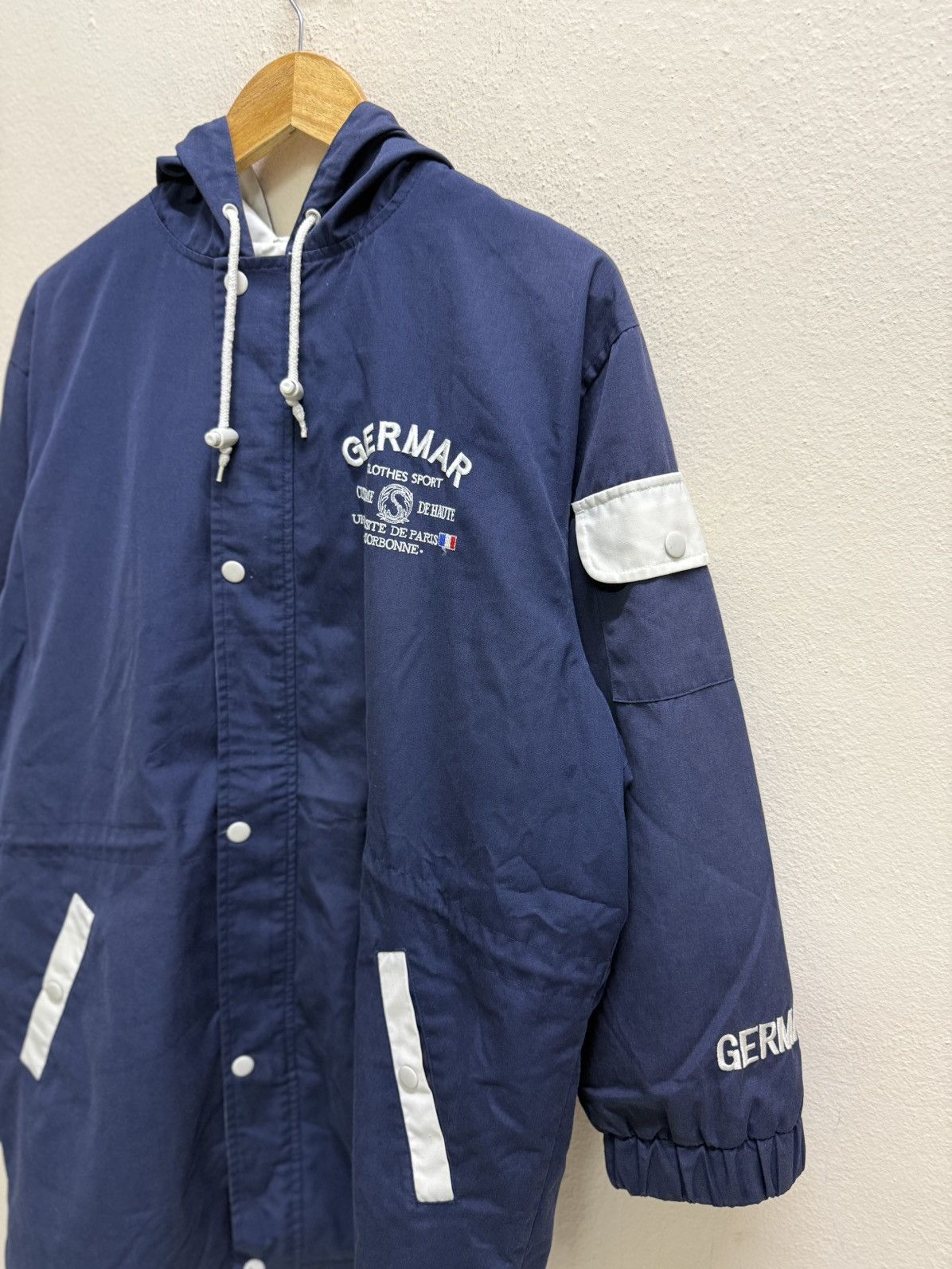 Vintage Vintage Germar University de Paris collegiate sports jacket Size US L / EU 52-54 / 3 - 18 Thumbnail