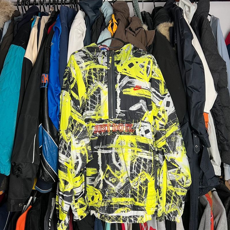 Nike × Vintage jacket outdoor XL Nike Just do it vintage 90S Size US XL / EU 56 / 4 - 1 Thumbnail