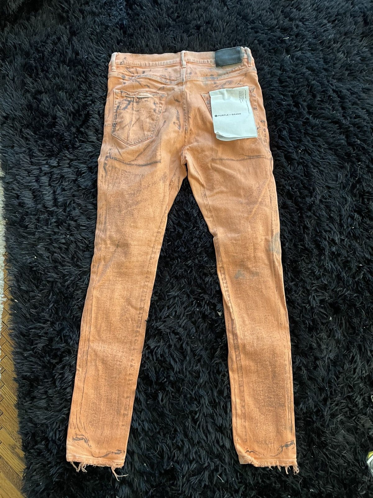 Purple Brand Purple Brand Orange Denim Size US 31 - 5 Thumbnail