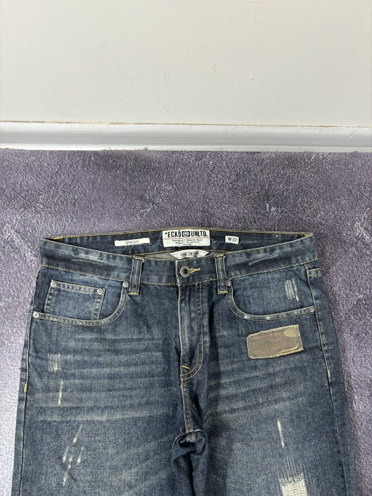 Ecko Unltd. Vintage Ecko Unltd Y2K Skate Hype Baggy Denim Shorts Size US 32 / EU 48 - 12 Thumbnail