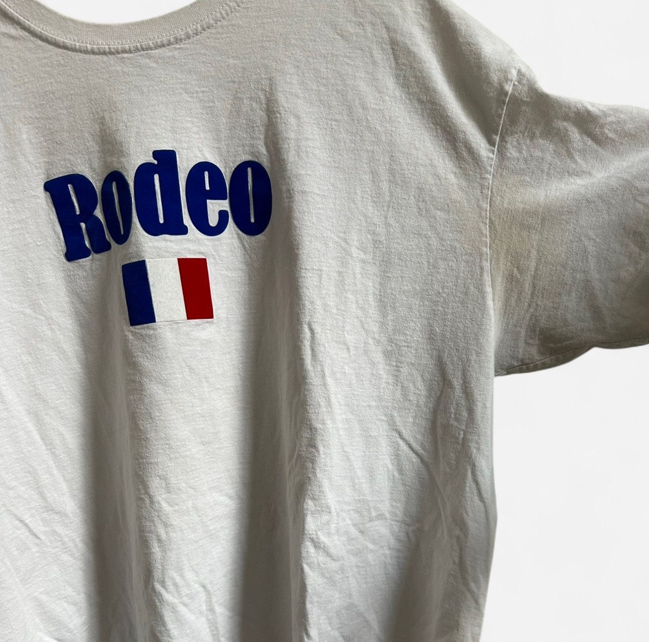 Travis Scott Travis Scott Rodeo Paris T Shirt Size US XL / EU 56 / 4 - 4 Thumbnail