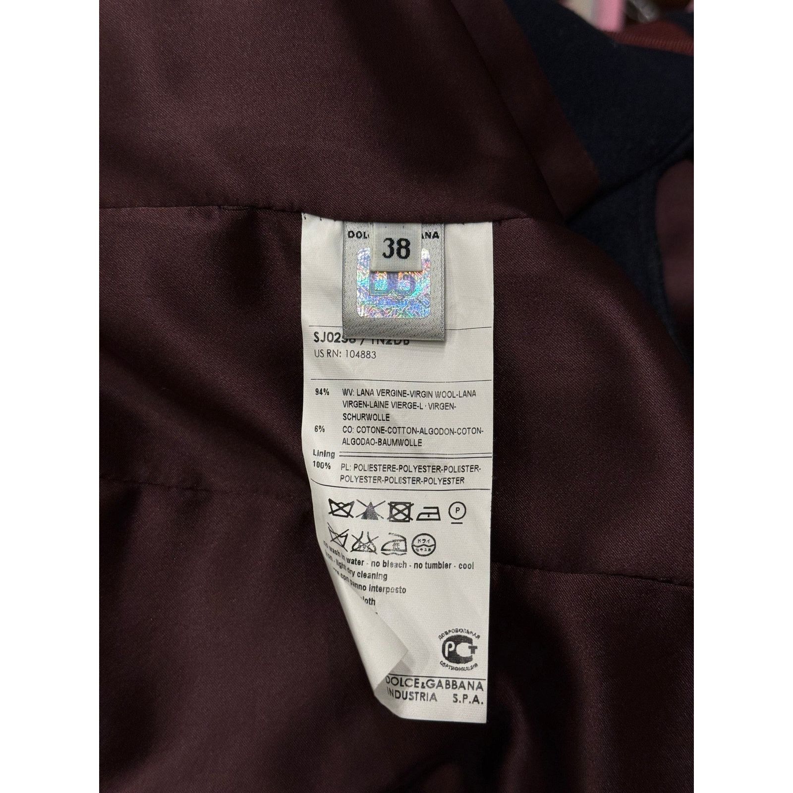 Dolce & Gabbana A/W2009 Dolce & Gabbana runway pirate Napoleon jacket Size S / US 4 / IT 40 - 11 Thumbnail