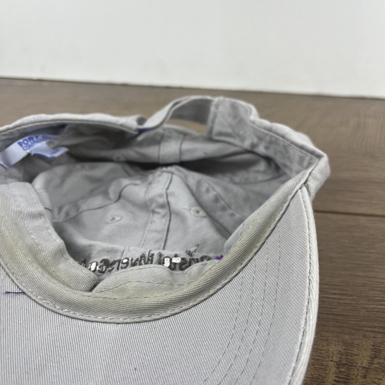 Other Bristol Myers Squibb Hat Gray Hat Adjustable Adult Size Hat Size ONE SIZE - 12 Thumbnail