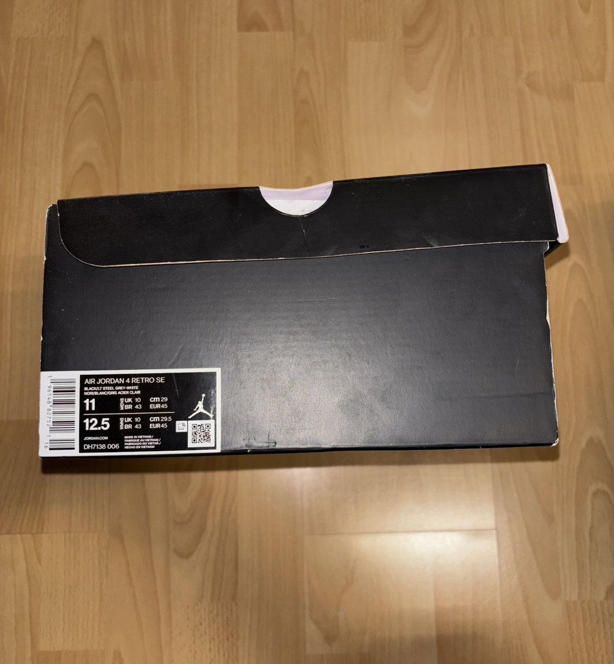 Jordan Brand Jordan 4 Retro SE Black Canvas Size US 11 / EU 44 - 11 Thumbnail