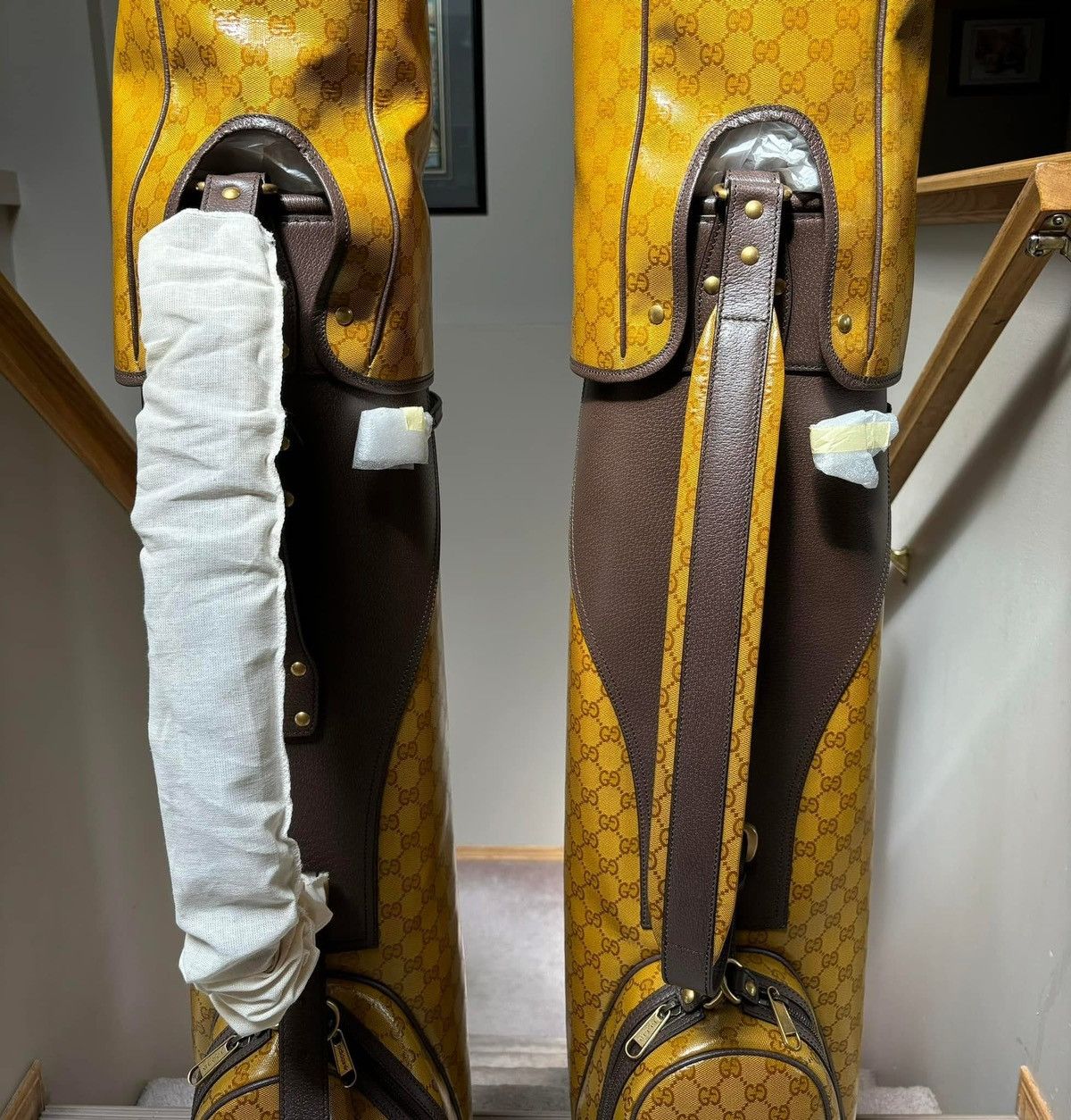 Adidas × Gucci Gucci x Adidas GG Monogram Golf Bags Size ONE SIZE - 6 Thumbnail