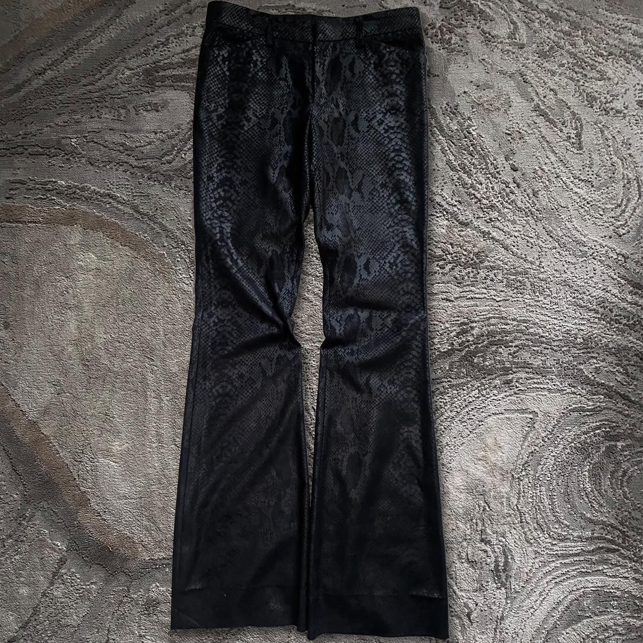 Tornado Mart Tornado Mart Python Print Flare Pants | Grailed