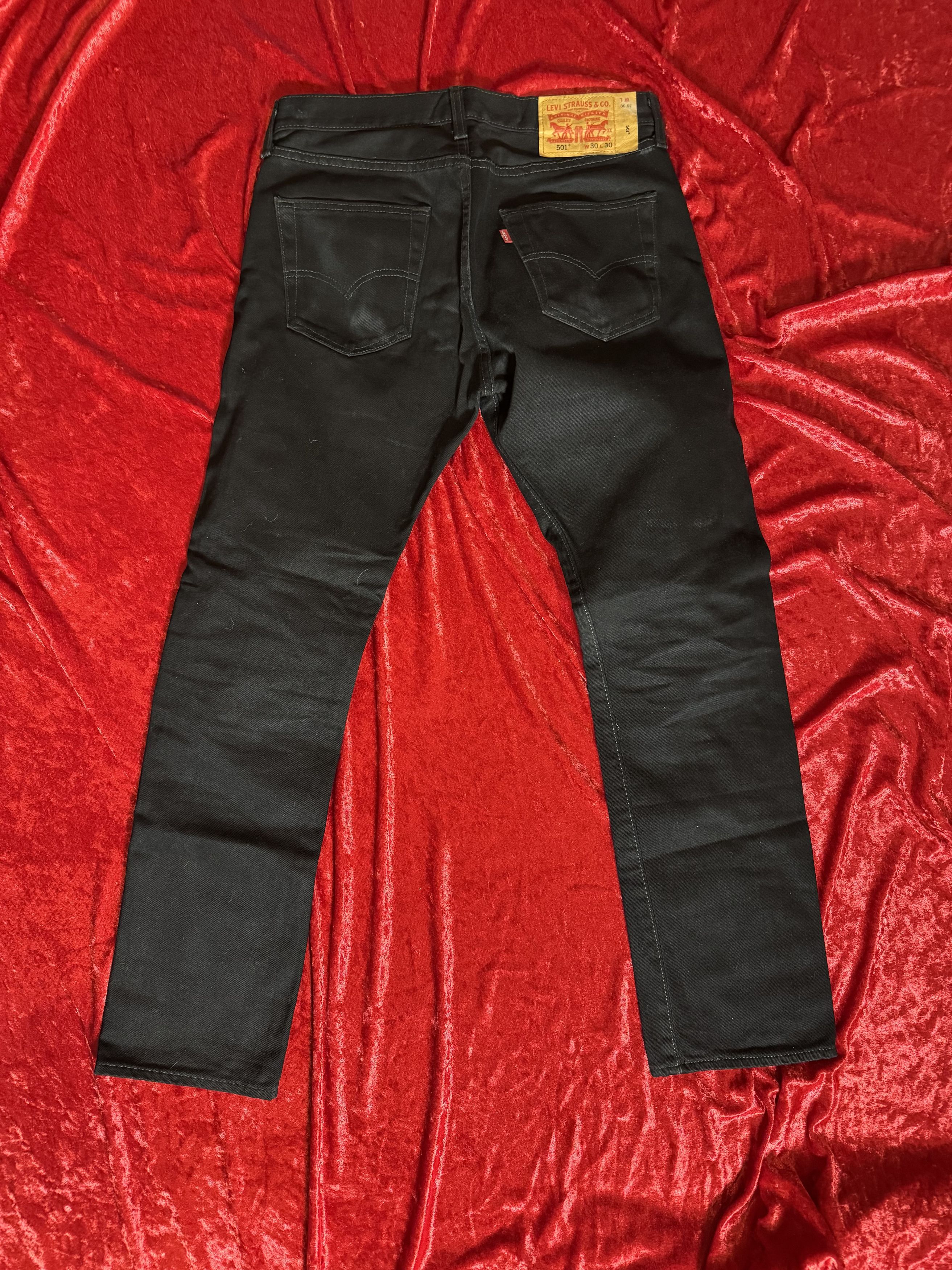 Levi's Levis Peace Bomb Denim Jeans Size US 30 / EU 46 - 2 Thumbnail