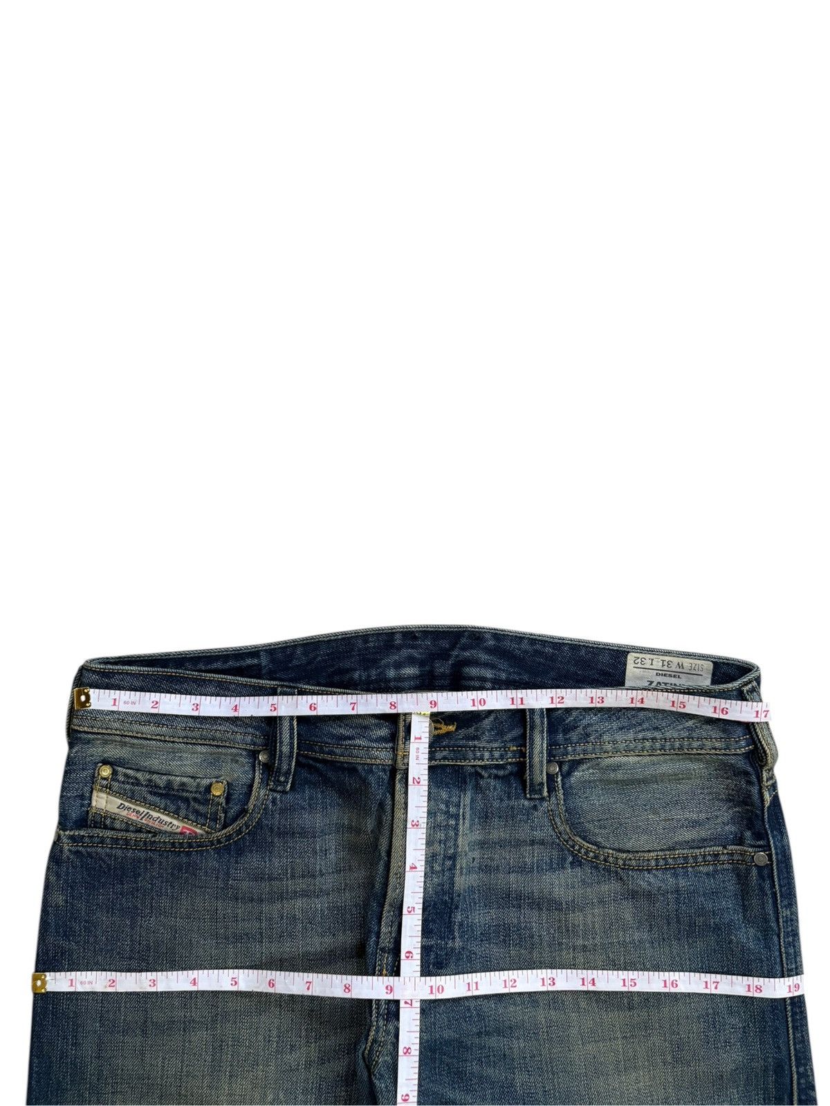 Diesel Vintage Diesel Zanity Button Fly Mud Wash Bootcut Jeans Size US 34 / EU 50 - 13 Thumbnail