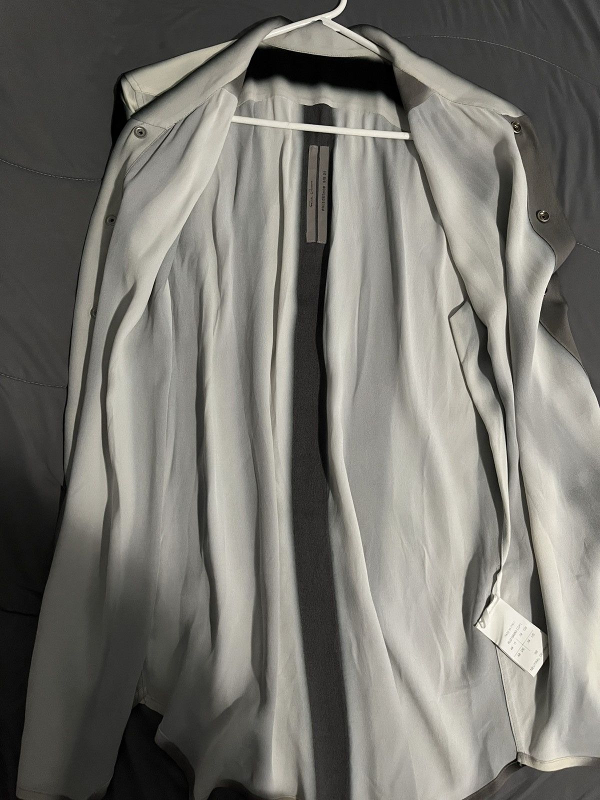 Rick Owens Rick Owens Golf Shirt SS21 Phlegethon Size US M / EU 48-50 / 2 - 3 Thumbnail