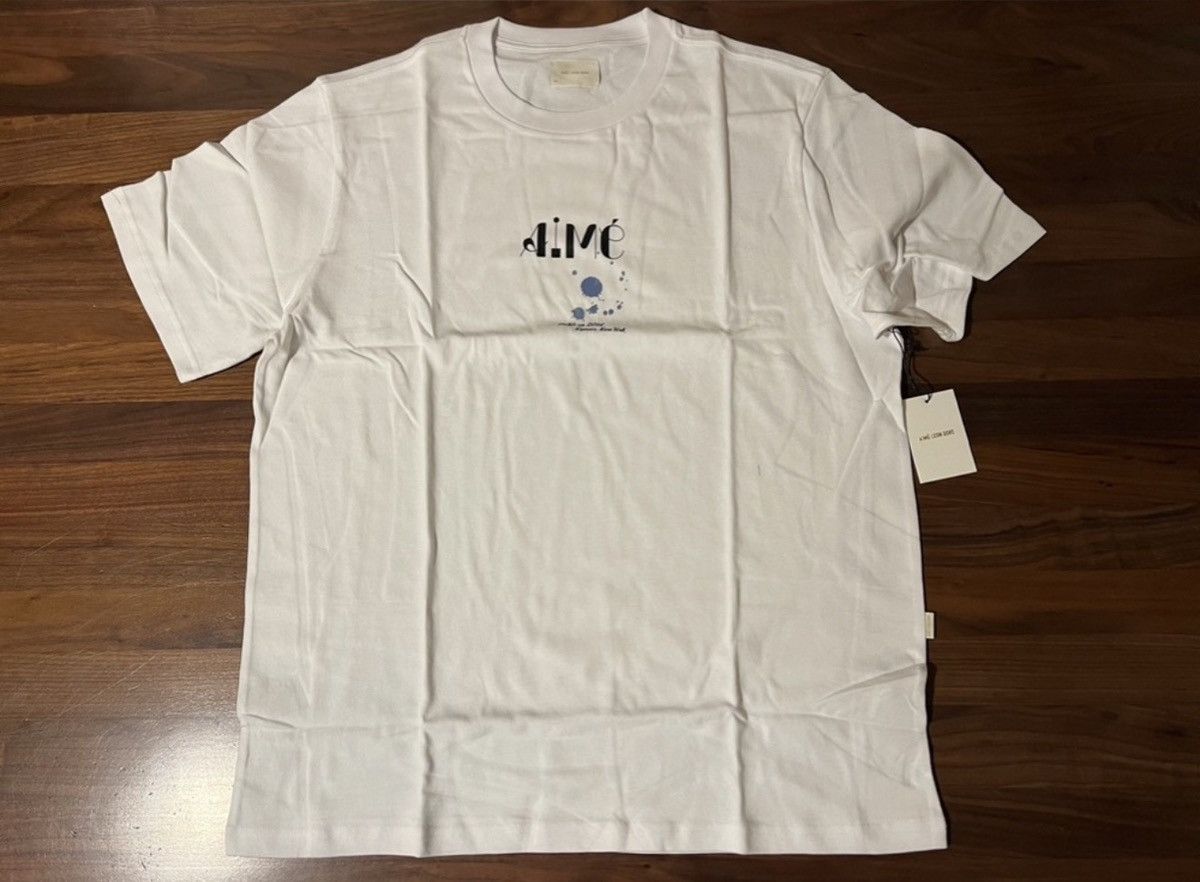 Aime Leon Dore Aime Leon Dore ALD Ink Studio Tee Size XL White T-Shirt Size US XL / EU 56 / 4 - 1 Thumbnail