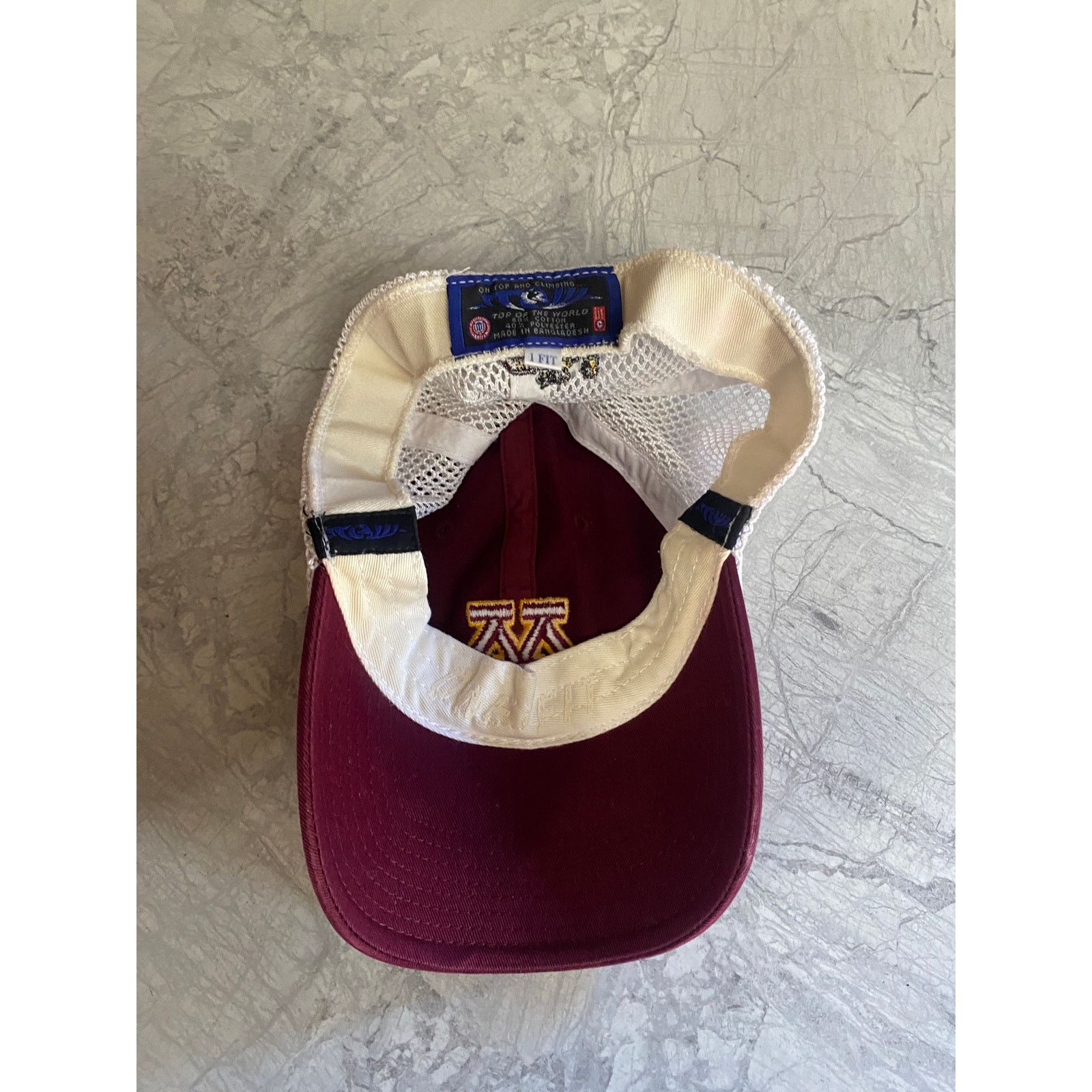Top Of The World Minnesota Gophers Stretch-Fit Trucker Hat Size ONE SIZE - 7 Thumbnail