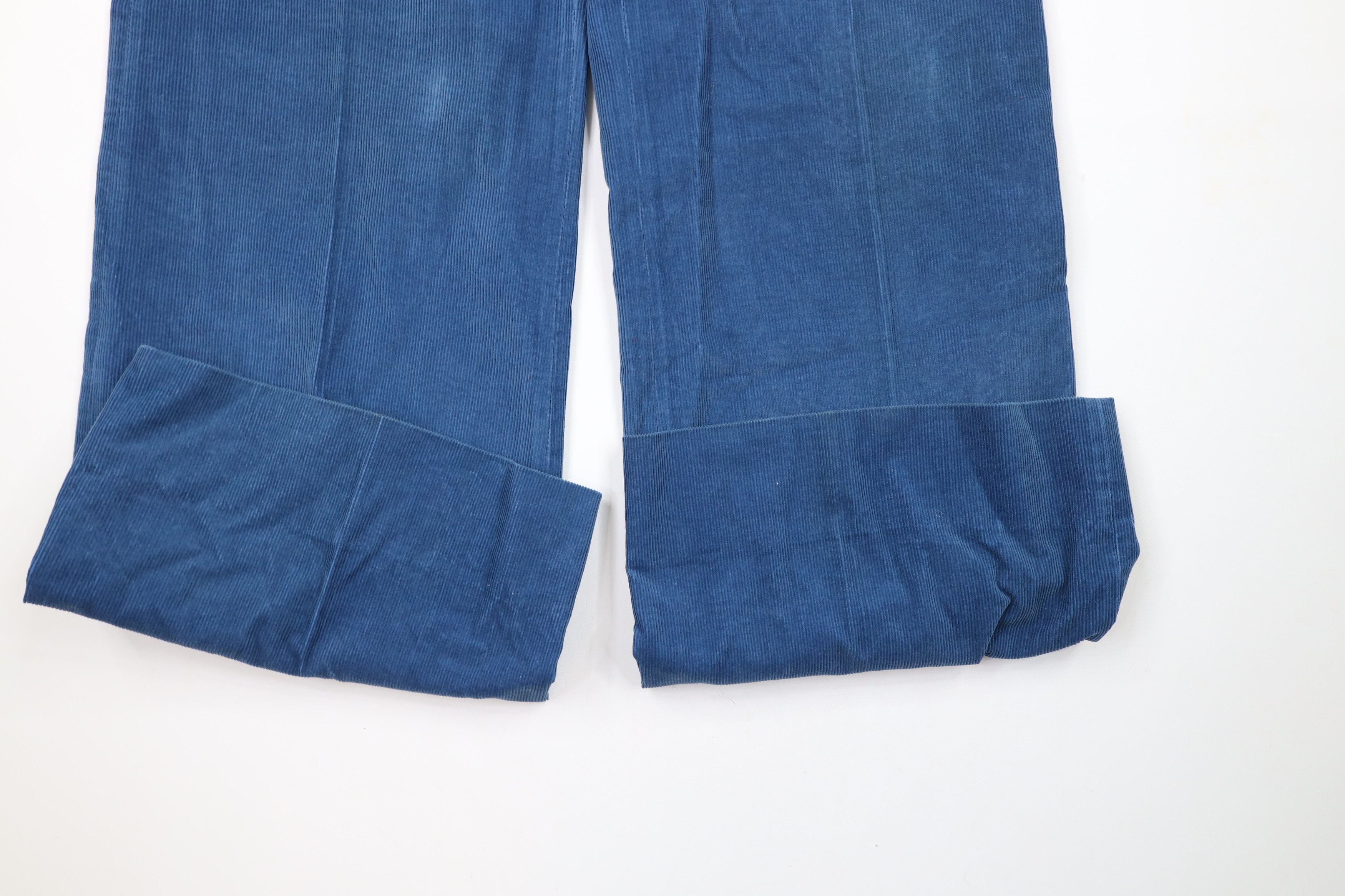 Vintage Vintage 70s Streetwear Wide Leg Bell Bottoms Corduroy Pants Size US 34 / EU 50 - 5 Thumbnail