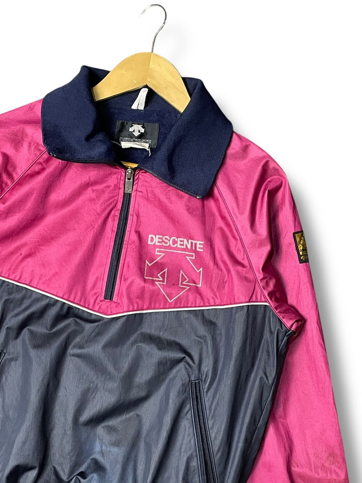 Descente × Japanese Brand Descente Brand Colour Block Pullover (58) Size US XXS / EU 40 - 2 Thumbnail