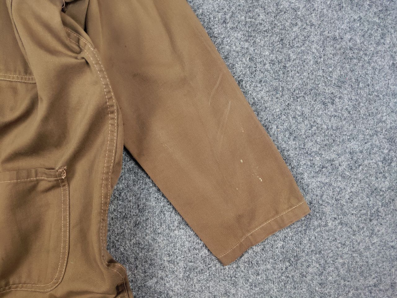 Vintage Skyways Sanforized British 60's drill work Distressed Jacket Size US M / EU 48-50 / 2 - 13 Thumbnail