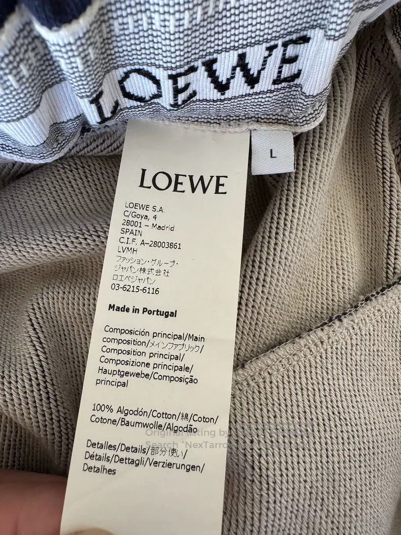 Other Loewe size L Dark Blue Sweatpants Size 26" / US 2 / IT 38 - 4 Thumbnail