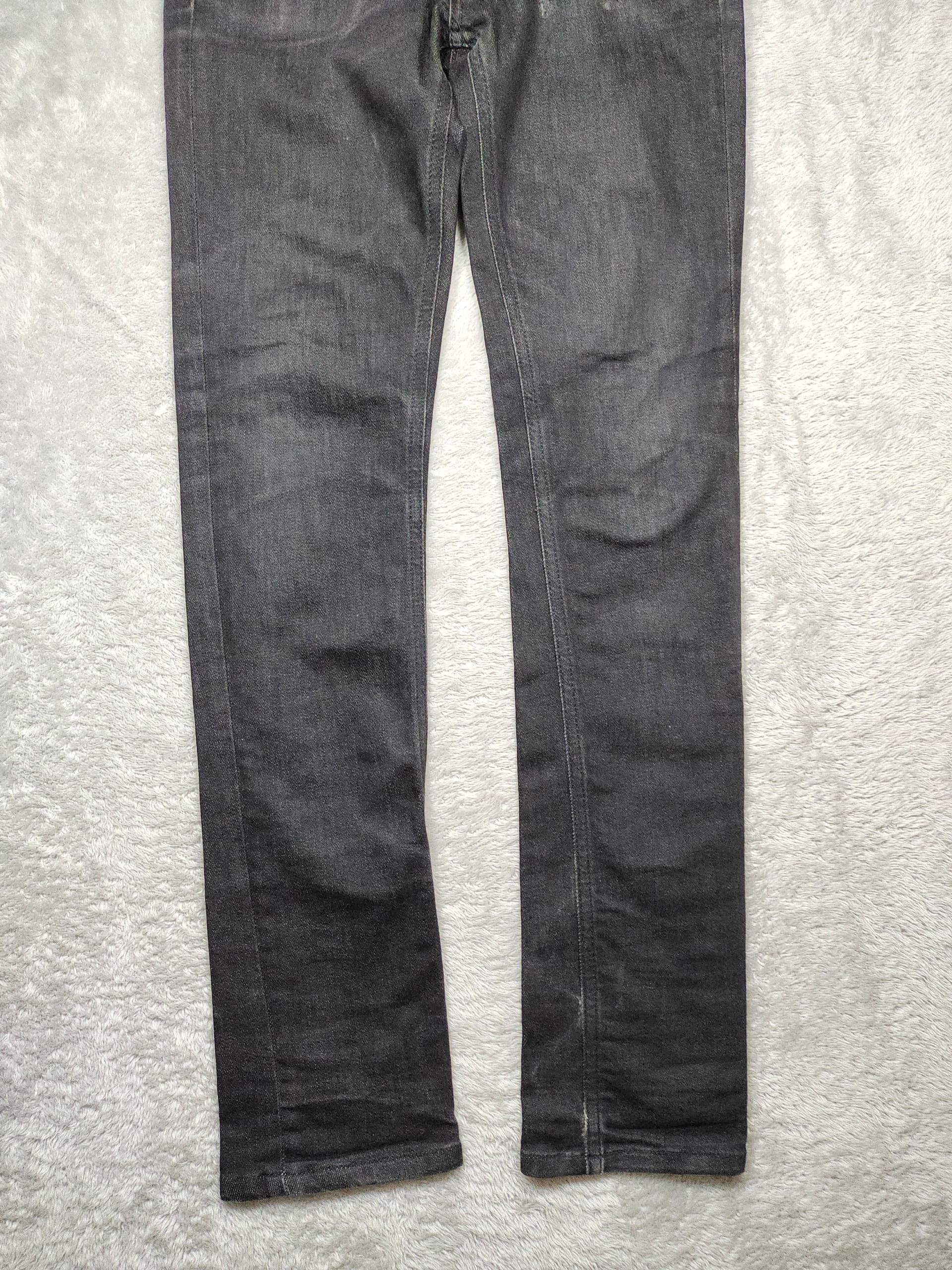 April 77 APRIL 77 RIPPED SKINNY BLACK JEANS Size 28" / US 6 / IT 42 - 8 Thumbnail