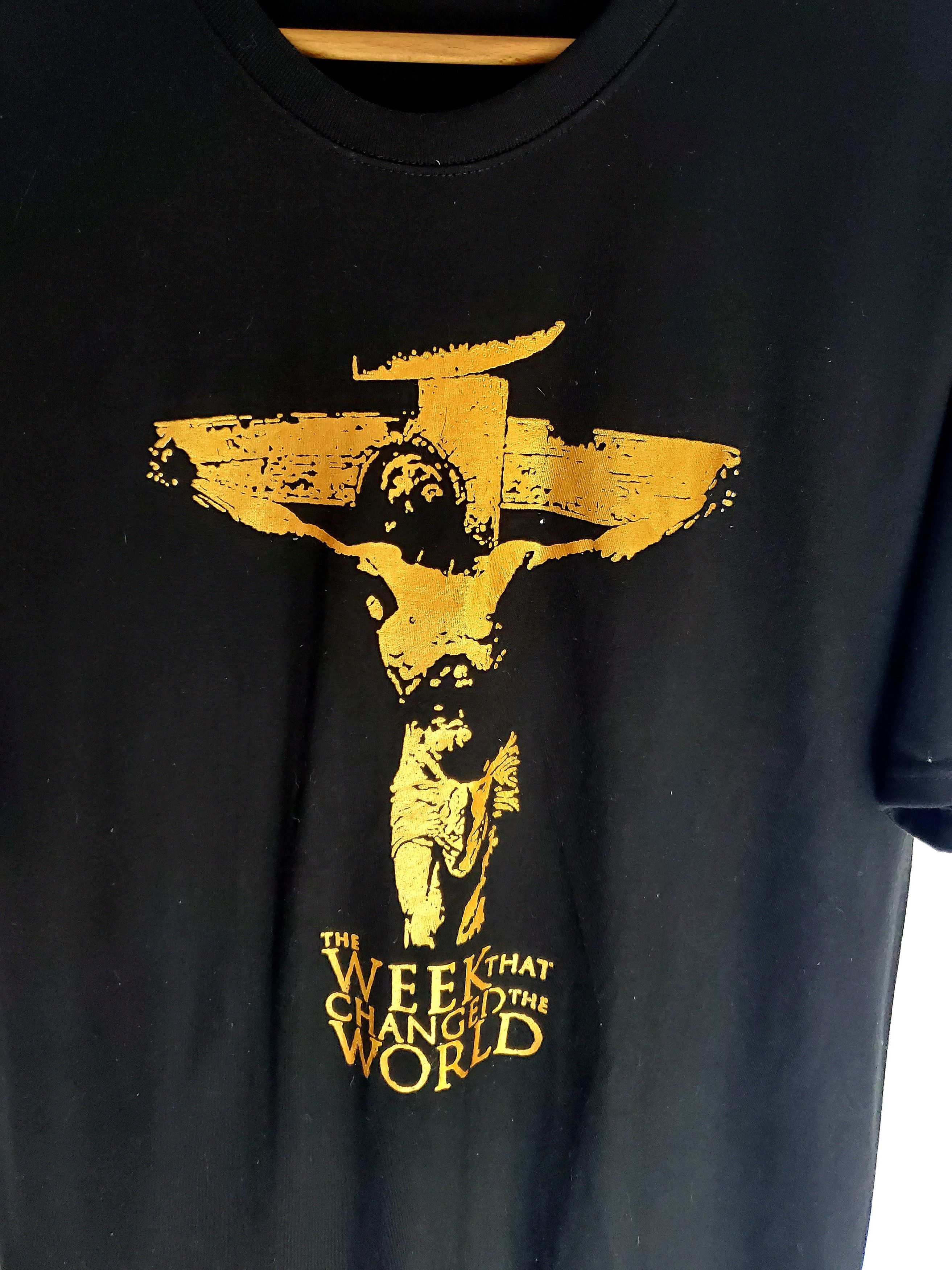 Japanese Brand × Vintage Vintage Jesus the week that changed the world shirt L Size US L / EU 52-54 / 3 - 2 Thumbnail