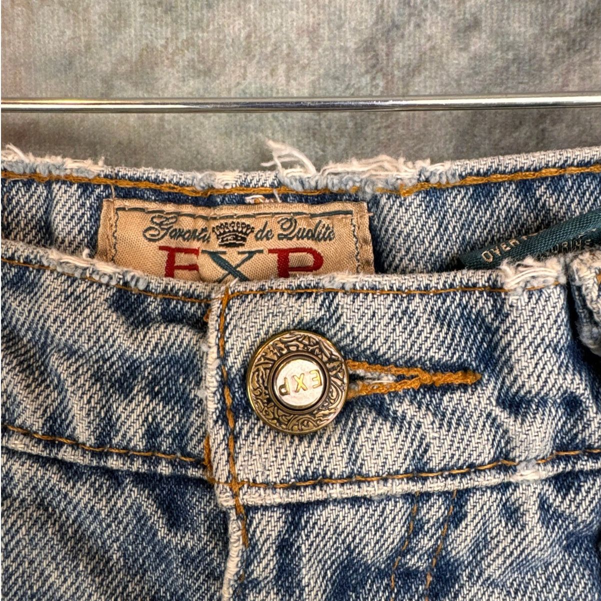 Express VTG 90s Express Denim Jeans Medium Wash Womans Sz 7/8 Retro Size 26" / US 2 / IT 38 - 7 Thumbnail