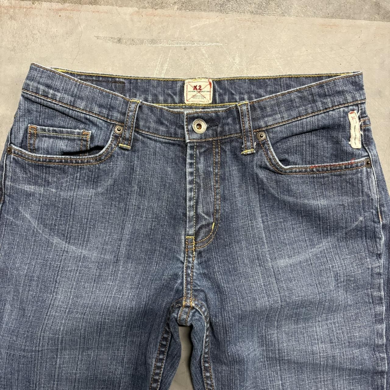 Vintage Crazy Vintage Y2K/2000s Baggy Grunge Dark Wash Denim Jeans! Size US 30 / EU 46 - 3 Thumbnail