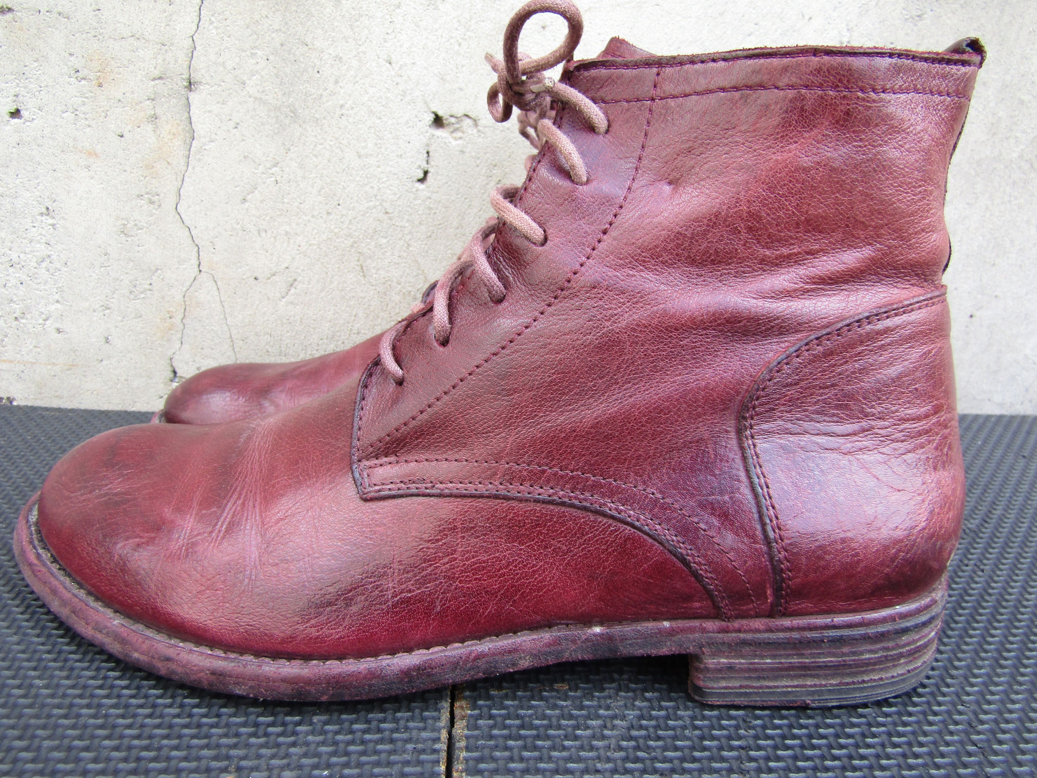 Officine Creative OFFICINE CREATIVE Red Womens Ankle Boots Lace Booties Size US 7.5 / IT 37.5 - 5 Thumbnail