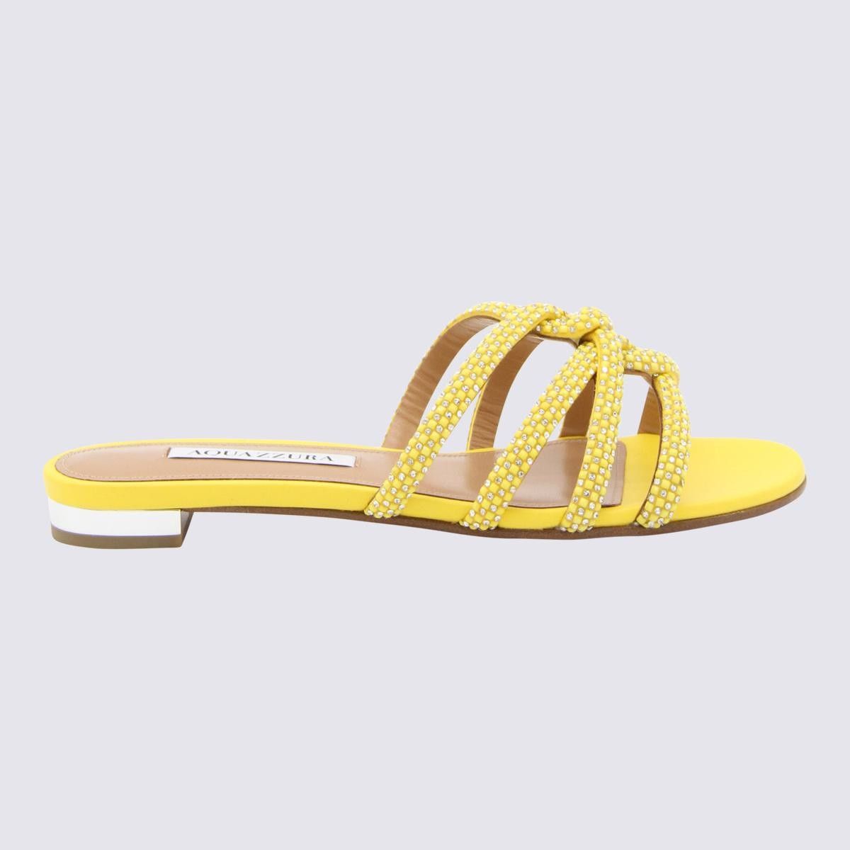 Aquazzura o1y0725 Flats in Yellow Size US 6 / IT 36 - 1 Thumbnail
