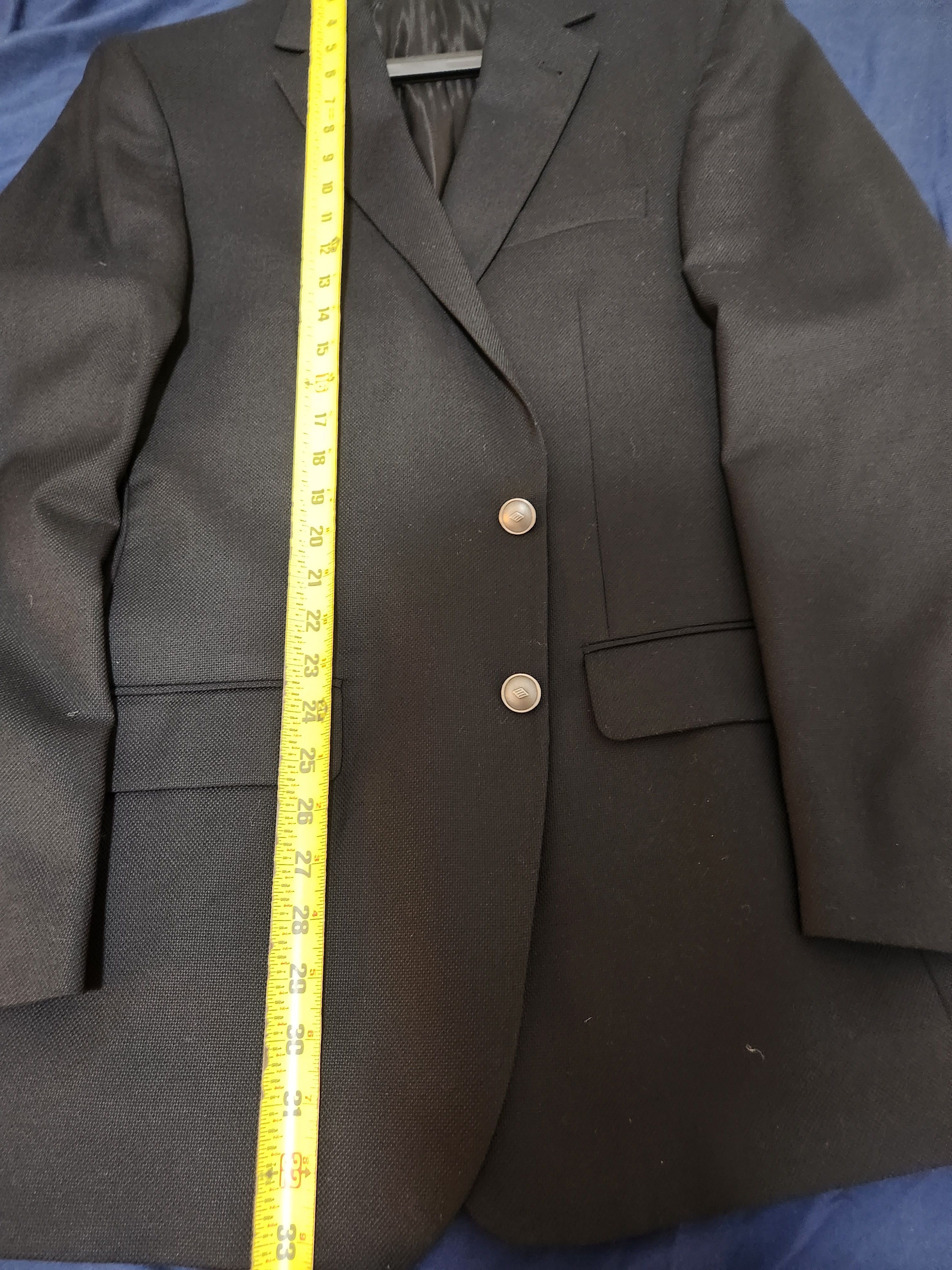 Joseph Abboud Joseph Abboud Black Blazer Size US L / EU 52-54 / 3 - 2 Thumbnail
