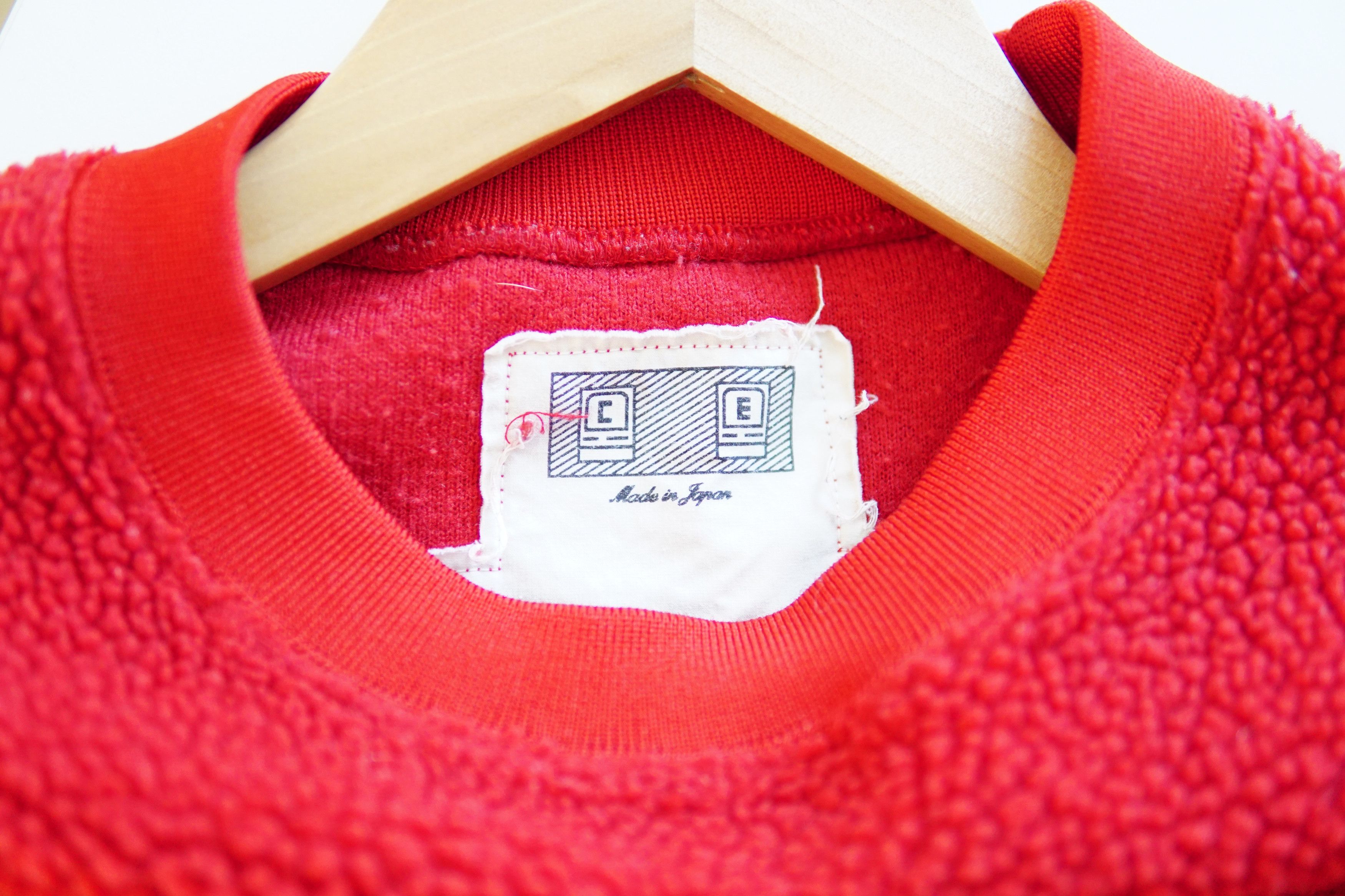 Cav Empt SS17 Red Fleece Crewneck Size US M / EU 48-50 / 2 - 5 Thumbnail