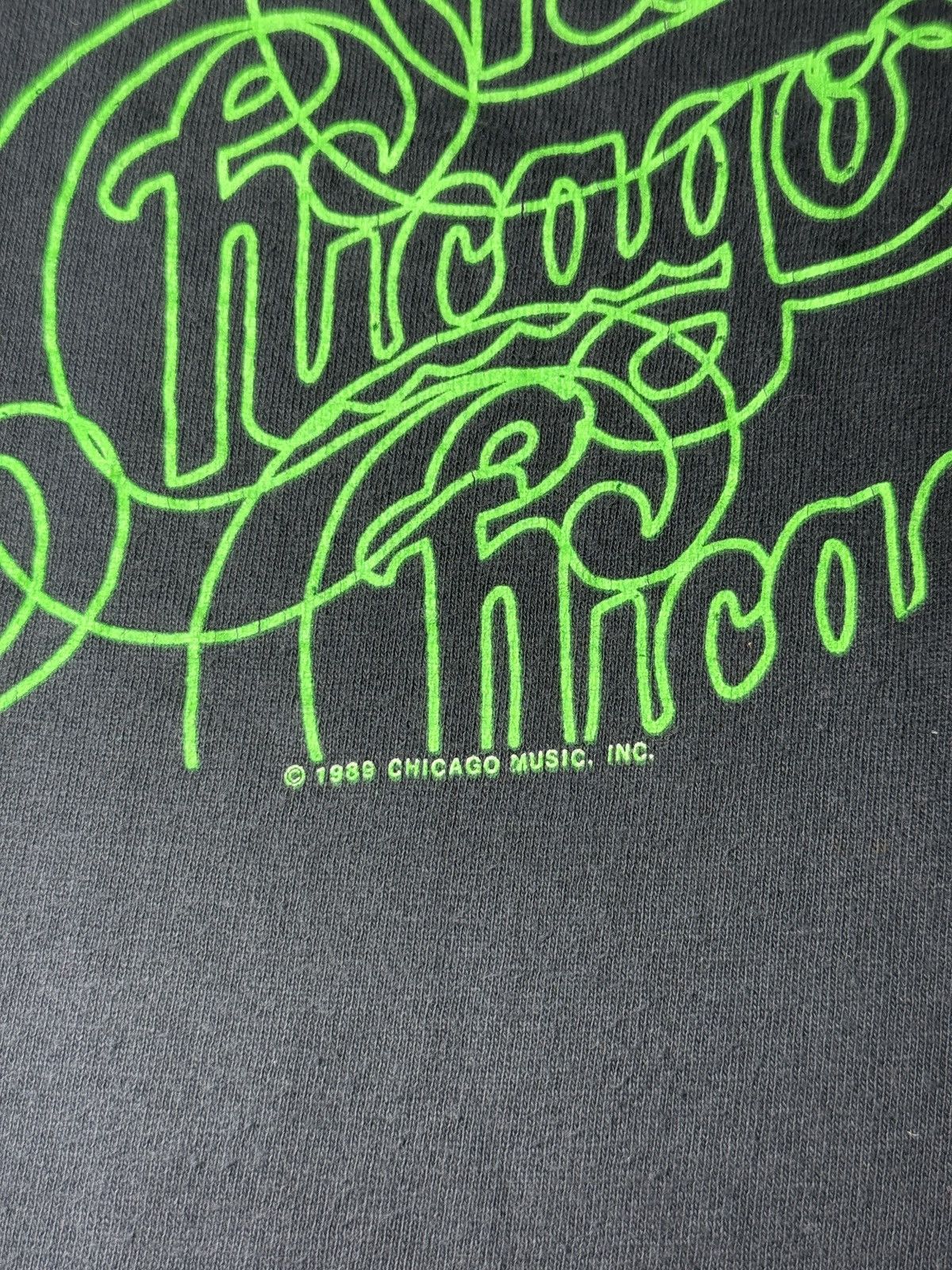 Vintage Vintage 80s Chicago Rock Music Concert Large Band T Shirt Size US L / EU 52-54 / 3 - 3 Thumbnail