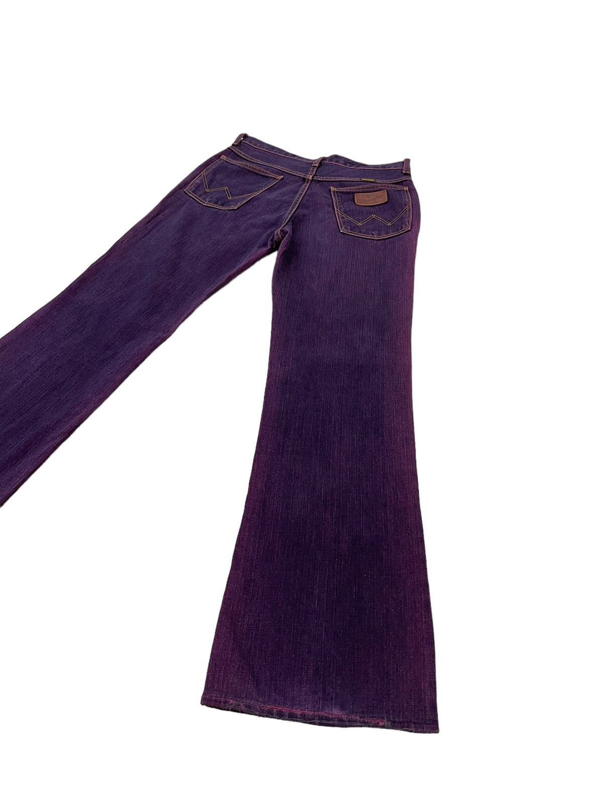 Wrangler Flare Jeans Vtg Wrangler Japan Distress Boot Cut 7🟦2 Size US 29 - 12 Thumbnail