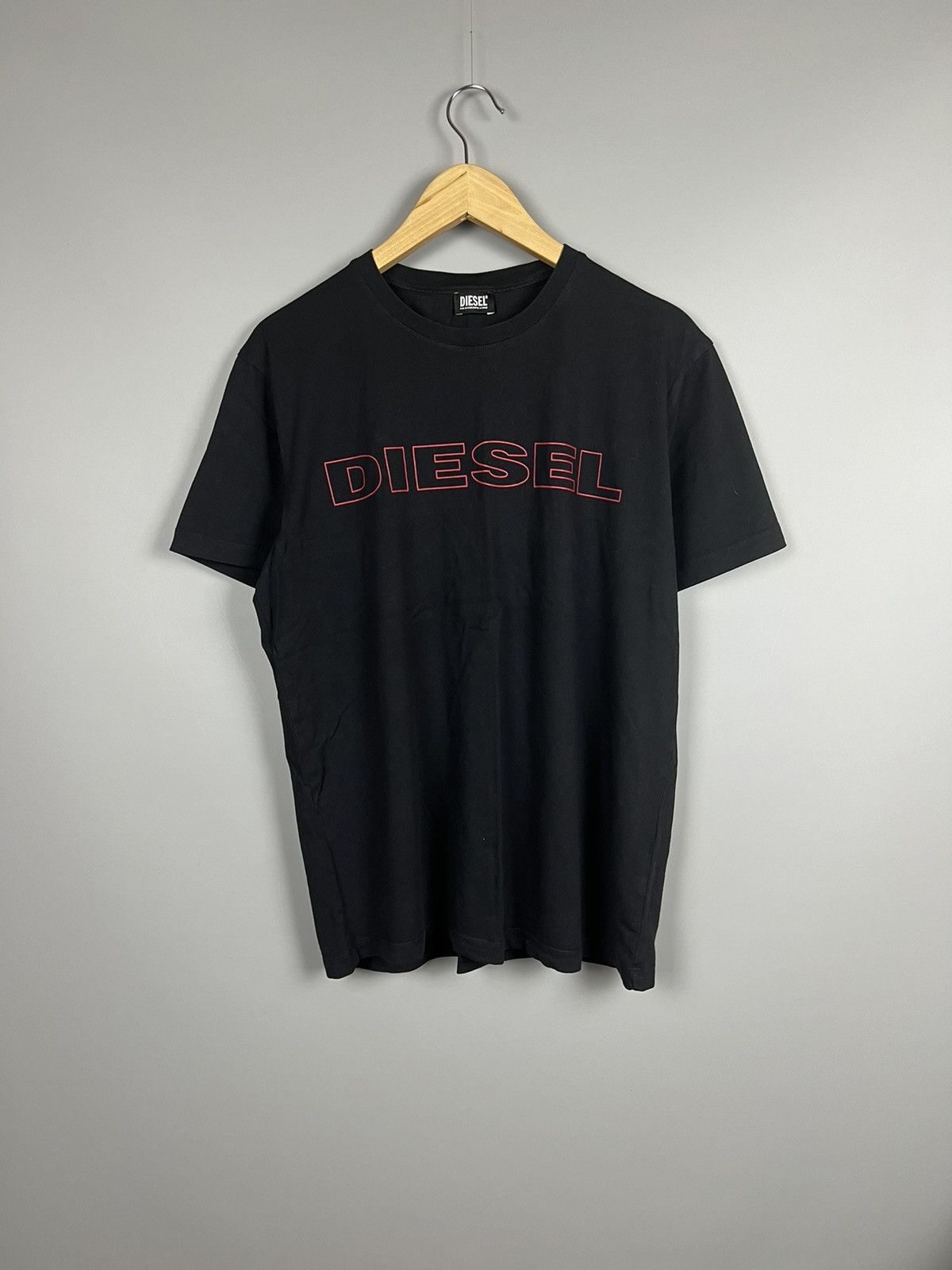 Diesel DIESEL BIG LOGO TEE OPIUM AVANT GARDE Size US L / EU 52-54 / 3 - 1 Thumbnail