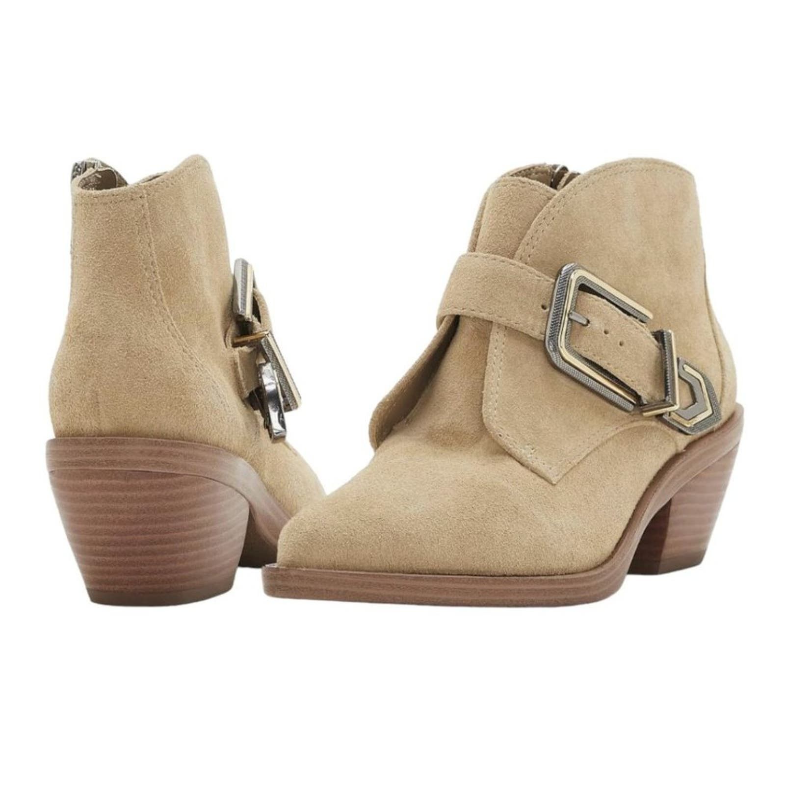 Vince Camuto Ashena Block Heel Ankle Bootie NWT $179 MSRP