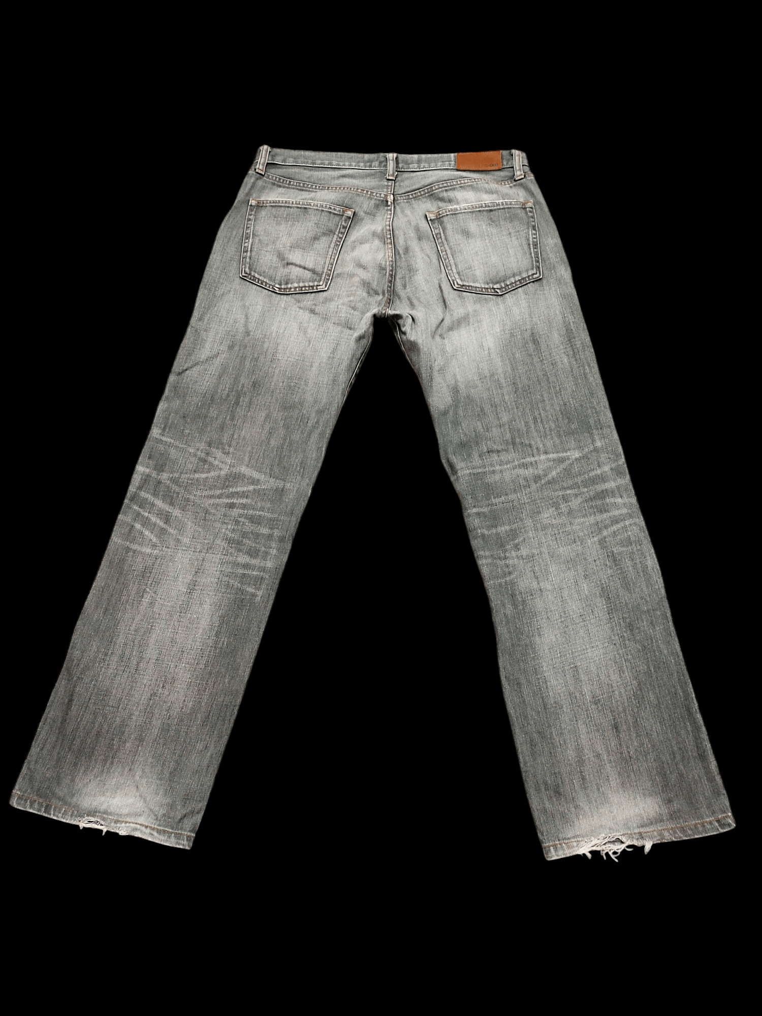 Uniqlo 💥Need Gone💥 90s Uniqlo Distressed Denim Size US 35 - 1 Thumbnail