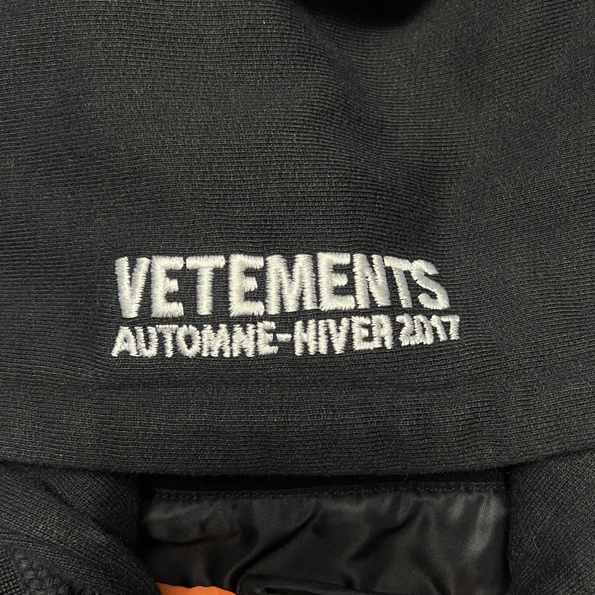 Vetements Vetements Total Fucking Darkness Bomber Jacket Size US XS / EU 42 / 0 - 6 Thumbnail