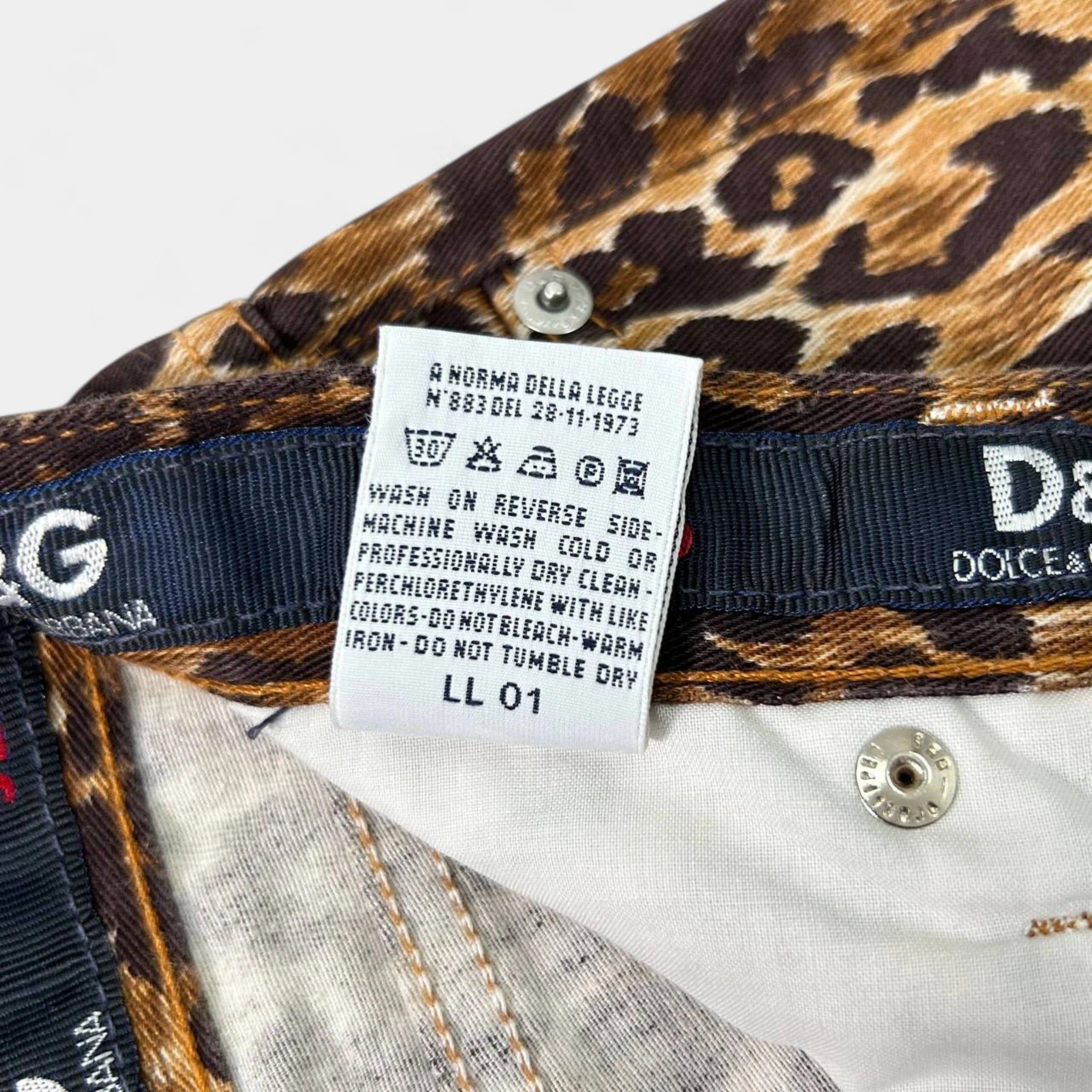 Dolce & Gabbana Dolce & Gabbana Leopard Skinny Jeans Size US 32 / EU 48 - 7 Thumbnail
