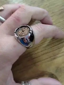 Other Vintage Maze Ring Stainless Steel Mens Ring Size ONE SIZE - 1 Thumbnail