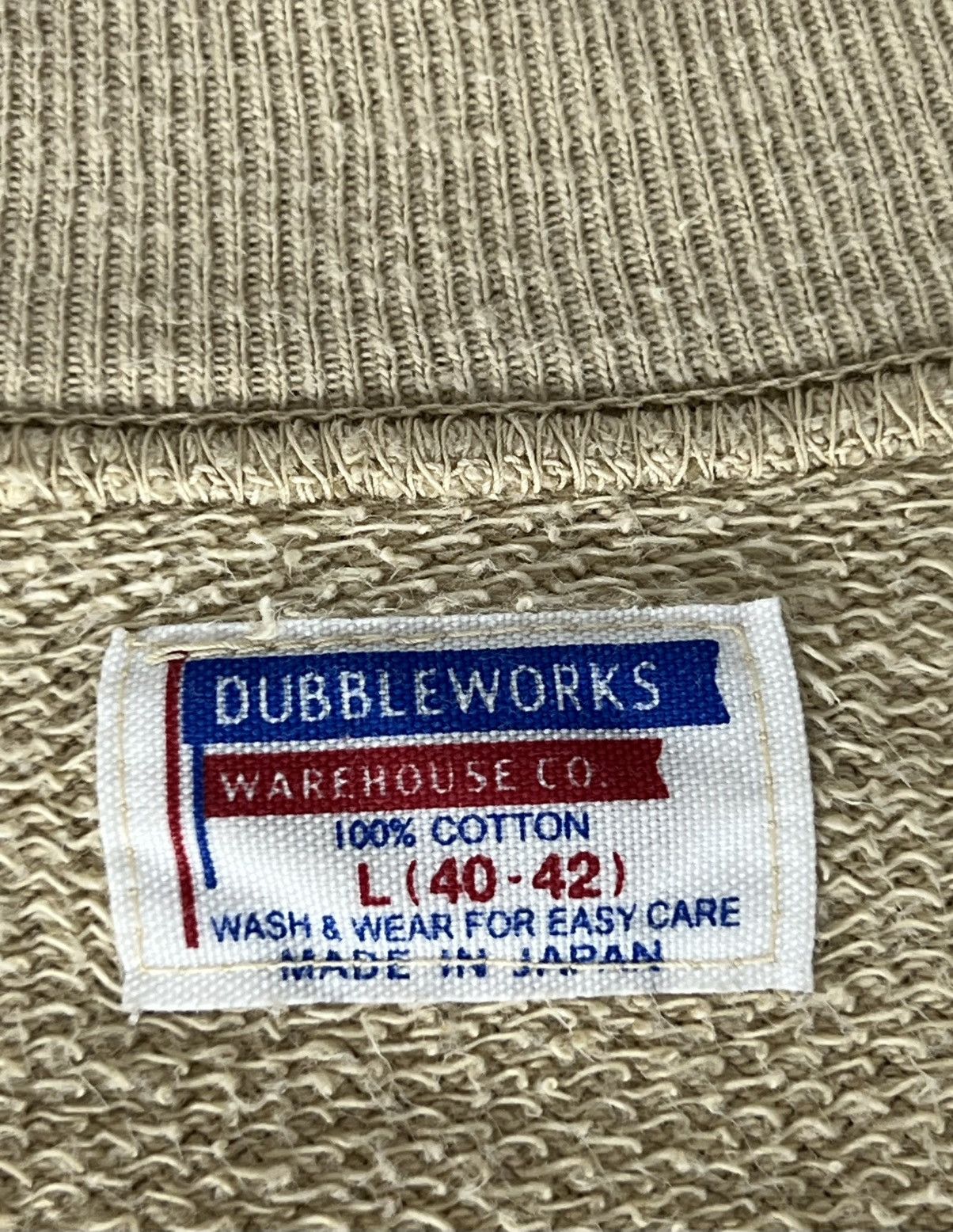 Japanese Brand Vintage Double Works Short Sleeve Sweatshirt Size US L / EU 52-54 / 3 - 7 Thumbnail