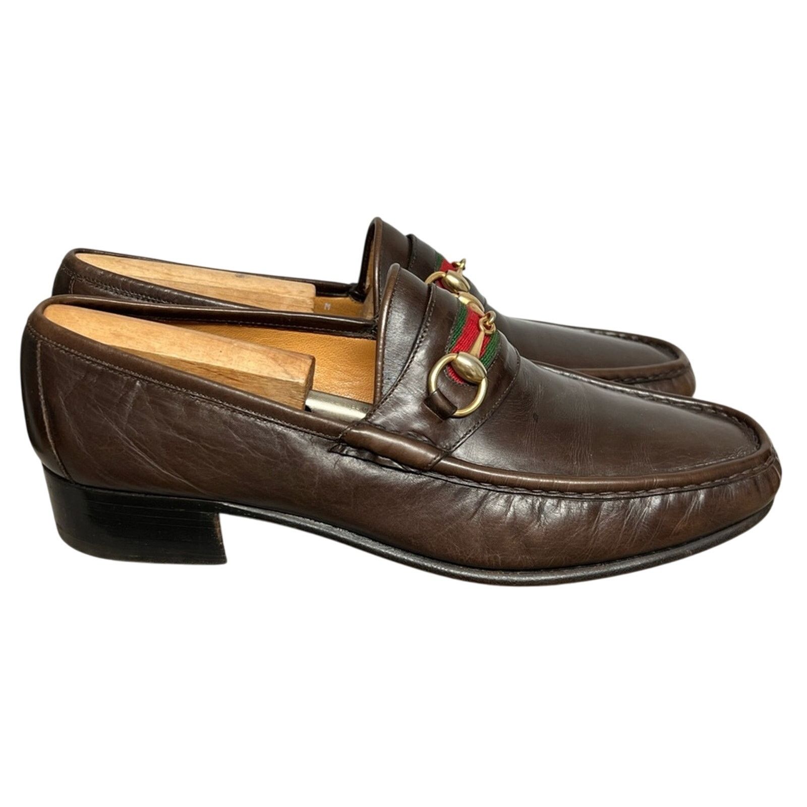 Gucci Gucci 1953 Horsebit Loafers Brown Leather 10.5 US or 44 EUR Size US 10.5 / EU 43-44 - 2 Thumbnail