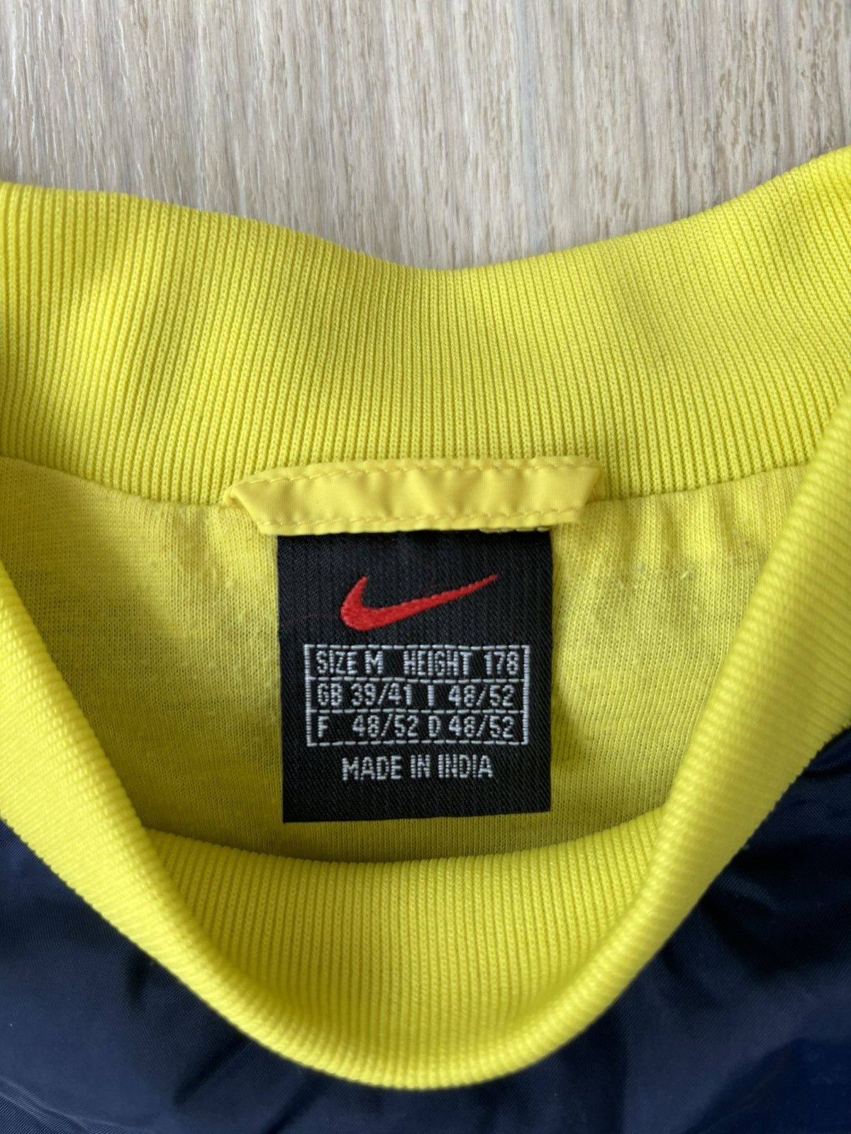 Nike × Vintage Vintage Nike neylon sweatshirt 90s rare Size US M / EU 48-50 / 2 - 4 Thumbnail