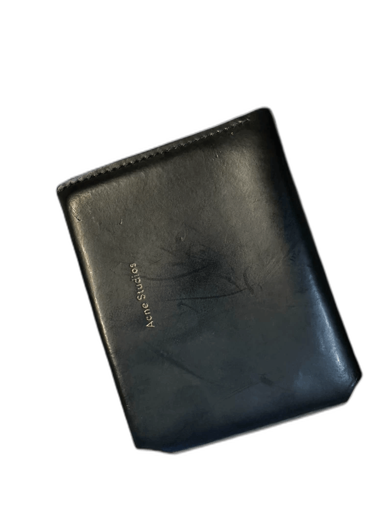 Acne Studios Acne Studios Leather Card Holder Wallet Size ONE SIZE - 1 Thumbnail
