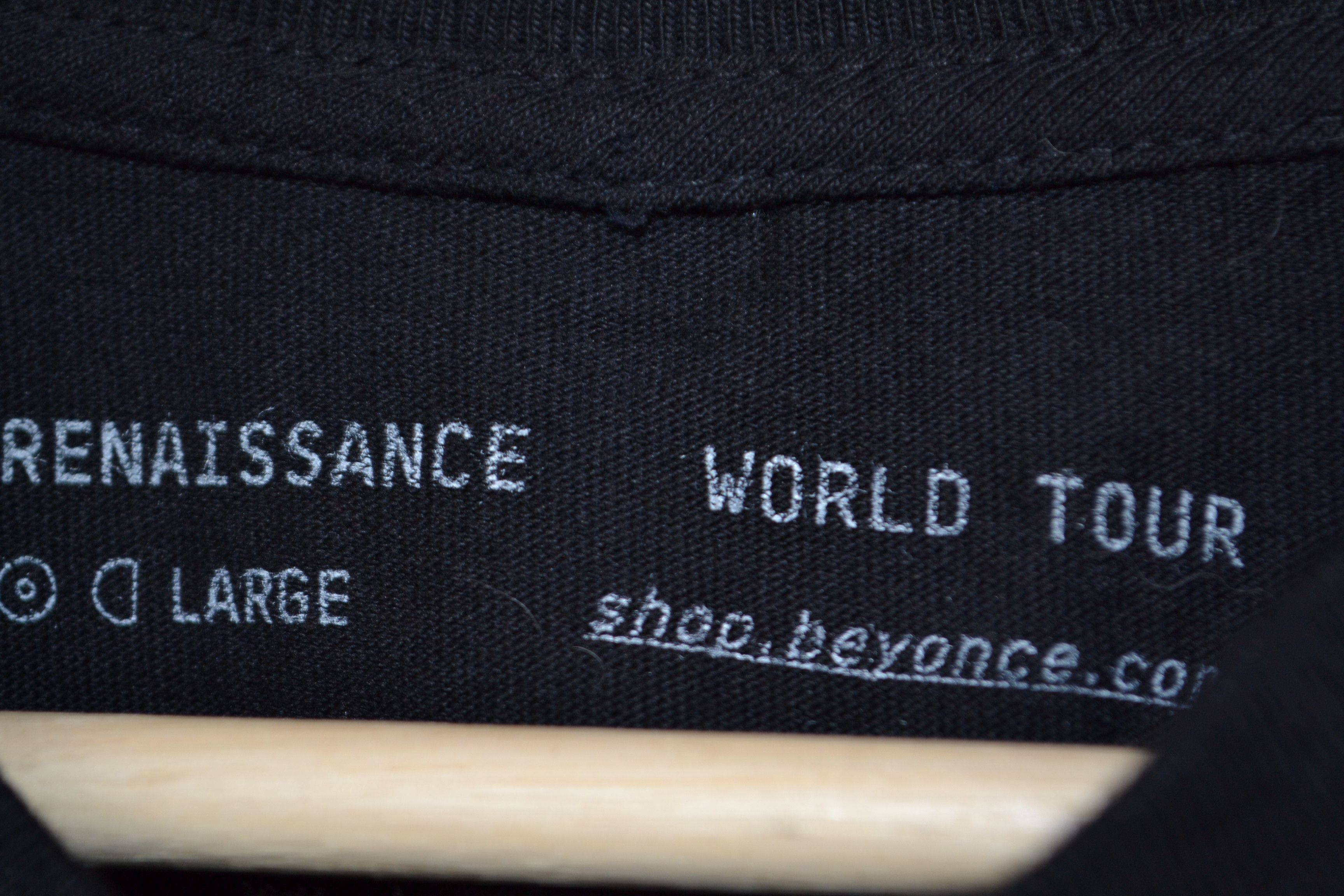 Band Tees Beyonce Renaissance Tour Large Black Cowgirl Tee 2023 Size US L / EU 52-54 / 3 - 2 Thumbnail