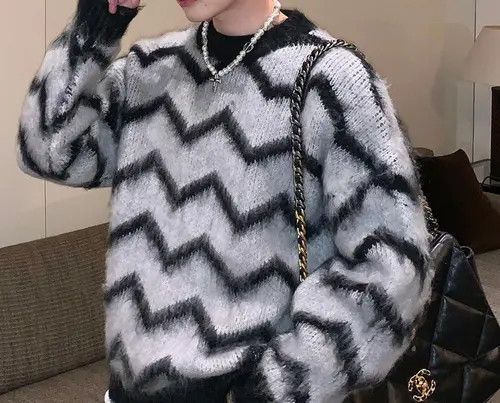 Other Zig Zag Knit Sweater Size US M / EU 48-50 / 2 - 3 Thumbnail