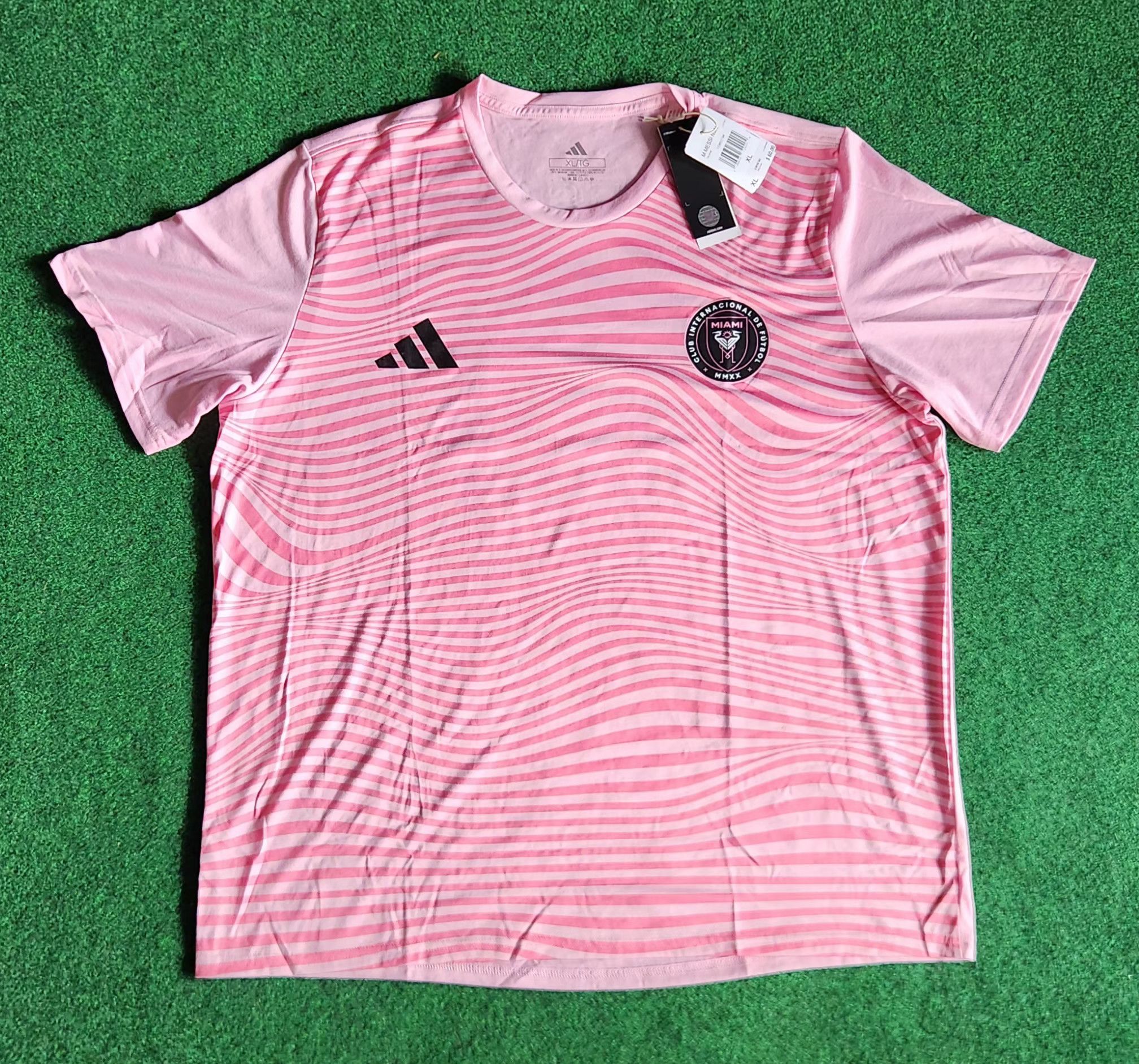 Adidas Adidas Inter Miami CF Lionel Messi #10 Pink Men Size XL Size US XL / EU 56 / 4 - 1 Thumbnail