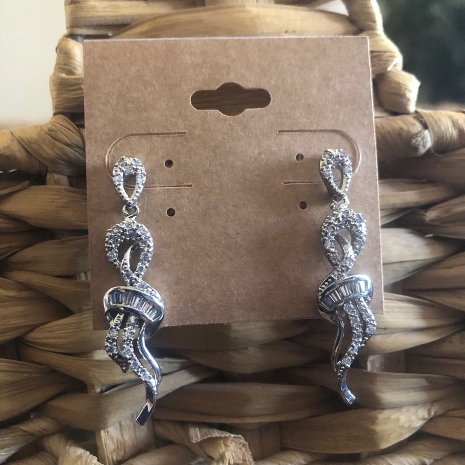 Jewelry Stunning cubic zirconia silver plated jewelry set Size ONE SIZE - 2 Thumbnail
