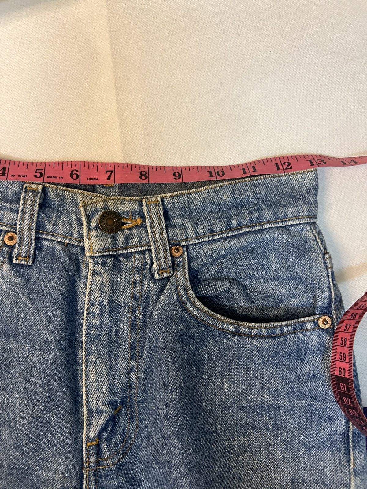 Levi's Vintage Clothing Vtg 90's Levis 510 Blue Wash Denim Size US 26 / EU 42 - 16 Thumbnail