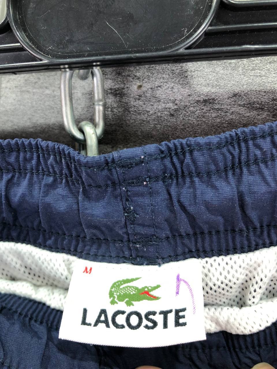 Lacoste Lacoste Vintage Mens Shorts Big Logo crocodile Size US 32 / EU 48 - 6 Thumbnail