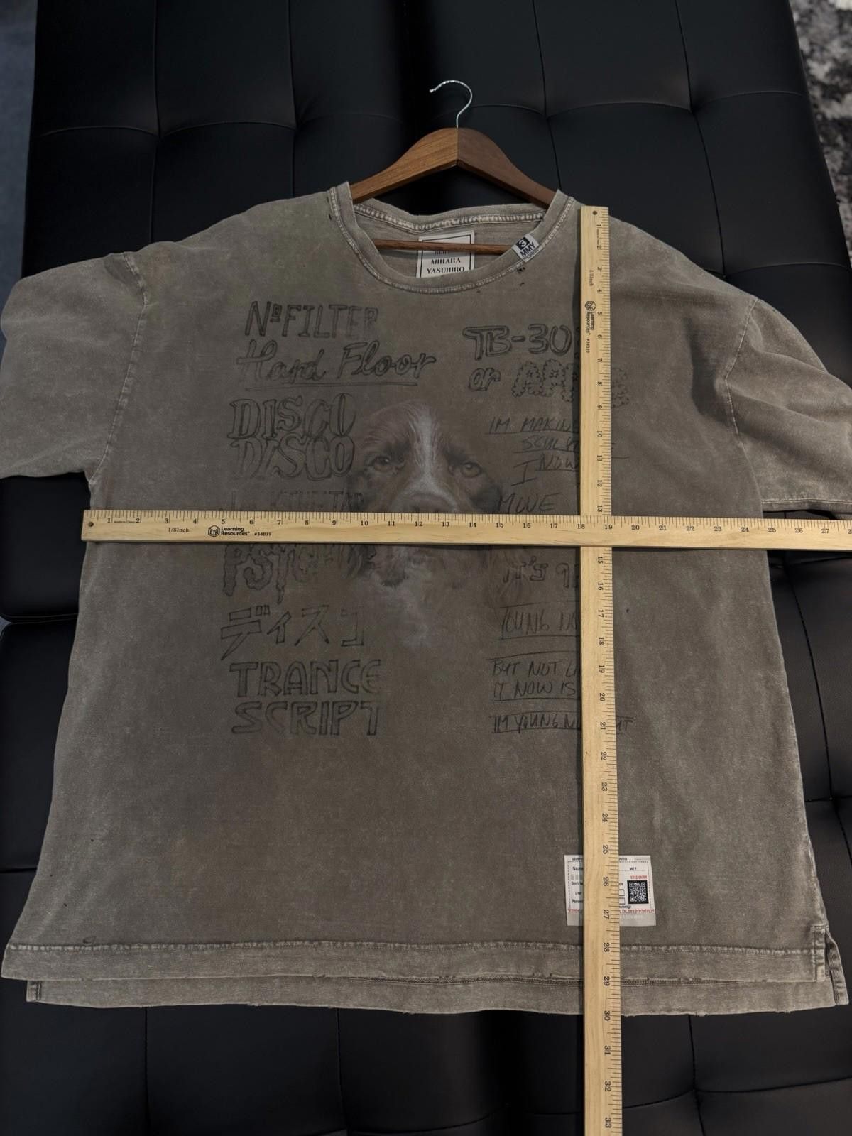 Maison MIHARA YASUHIRO Maison Mihara Yasuhiro Graphic Printed T-Shirt Dog Size (50) Size US L / EU 52-54 / 3 - 12 Thumbnail