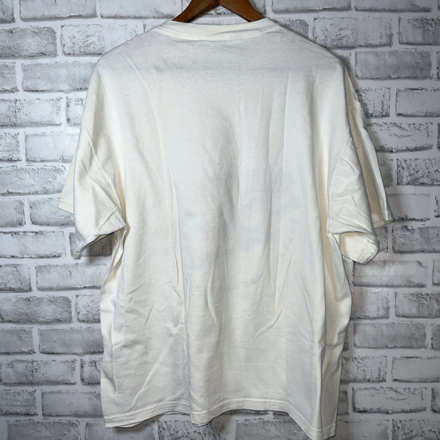 Delta VINTAGE Delta White T-Shirt XL Mens New Orleans Super Bowl 36 Graphic Tee 2002 Size US XL / EU 56 / 4 - 5 Thumbnail