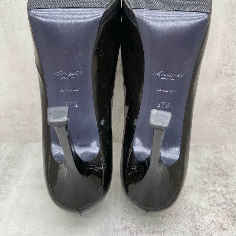 Saint Laurent Paris Saint Laurent Black High Heels Size 37.5-2506 Size US 7 / IT 37 - 9 Thumbnail