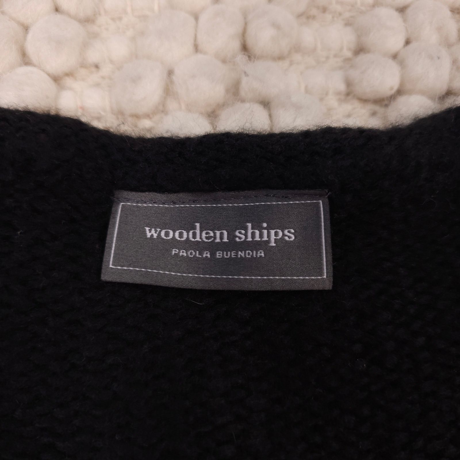 Other Wooden Ships Ski Bunny Sweater Black Sz Small/Medium Size S / US 4 / IT 40 - 6 Thumbnail