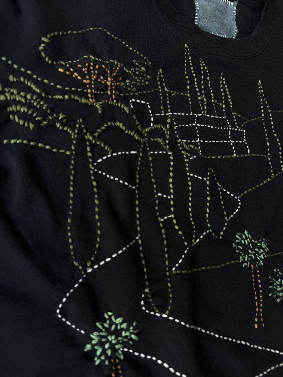 Japanese Brand Sashiko Louis Mccarthy sweatshirt Size US L / EU 52-54 / 3 - 2 Thumbnail